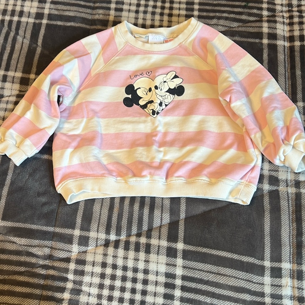 Zara toddler girl Disney jogger set